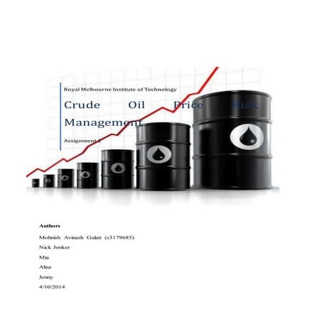 crude oil price risk management report final