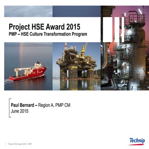 Project HSE Award 2015 Region A