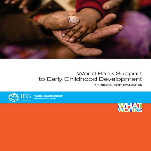 World Bank Support to Early Childhood Development | PDF