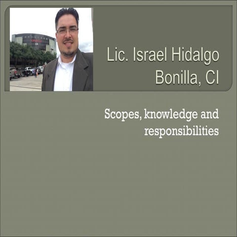 Israel Hidalgo Bonilla S&R