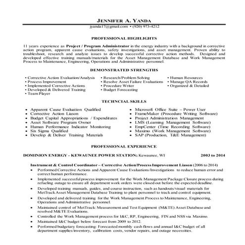 Jennifer Yanda Resume | DOCX
