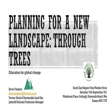 Frediani Wakehurst tree diversity  2015 final 