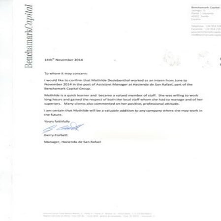 AMINA NMC LETTER | PDF