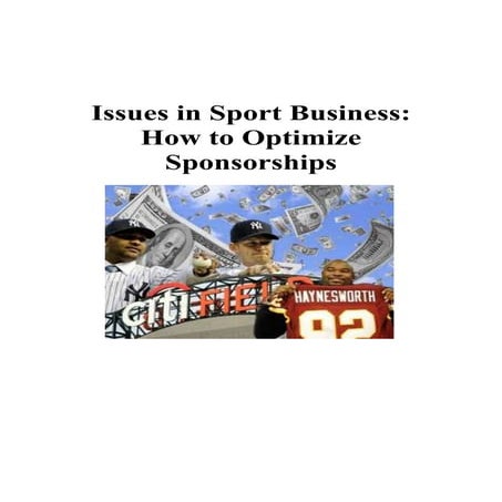 How to Optimize Sponsorship