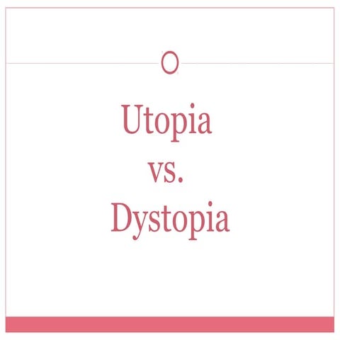 E1 dystopias vs utopias