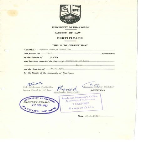 Bachelor Degree | PDF