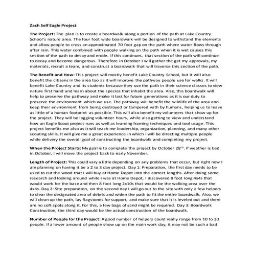 Eagle scout service project | PPTX