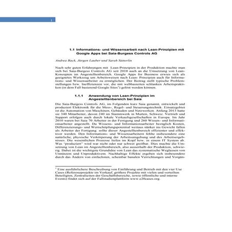 Enterprise 2.0 Stude  Saia-Burgess Conrols AG 