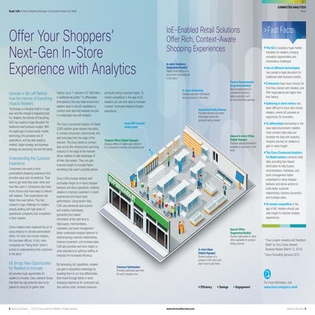 Retail Analytics article Services Discovery Magazine Cisco