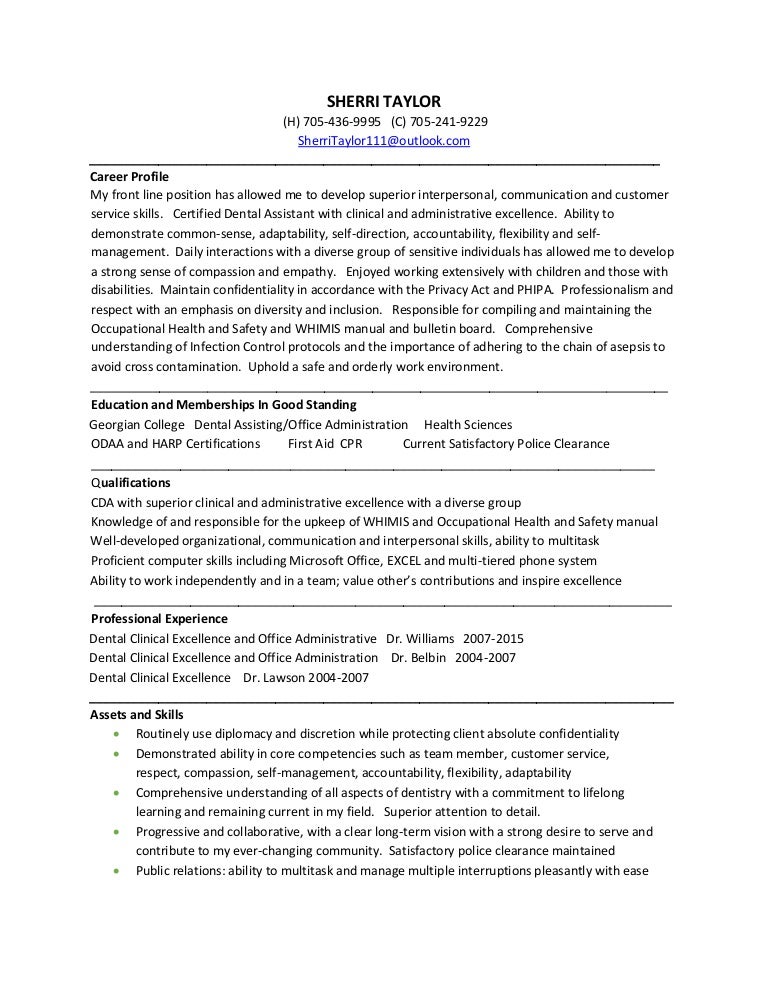 CDA RESUME
