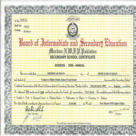 2nd year certificate | PDF