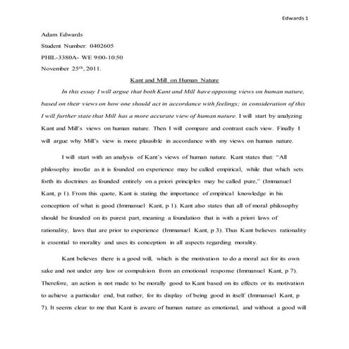 Edwards Moral Philosophy Essay _2