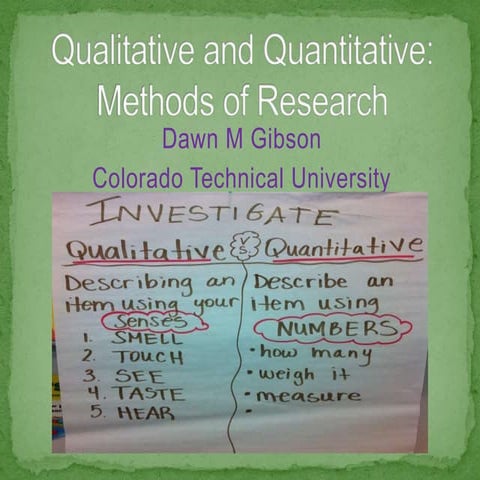 Qualitative and Quantitativeppt IP2 | PPT