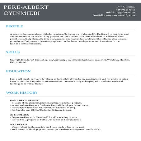 Resume | PDF