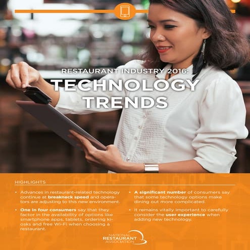 Top 10 tech trends in restaurant industry | PDF