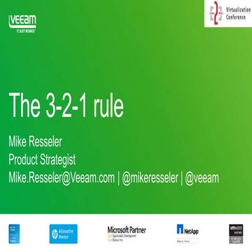 E2 evc   3-2-1-rule - mikeresseler