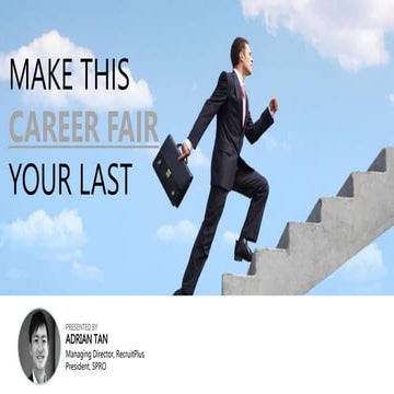 Make your next career fair your last