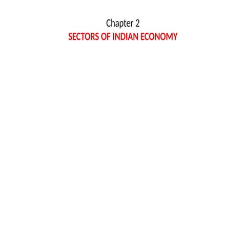 E2 Sectors of Indian Economy 1iytiuoktuu