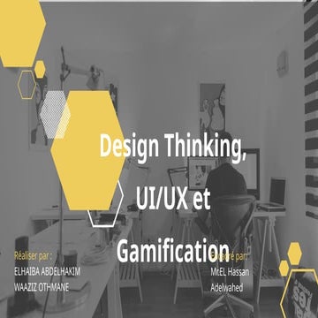 E3- Design Thinking , UI _ UX, Gamification des applications Web.pptx