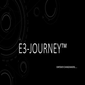 E3 journey