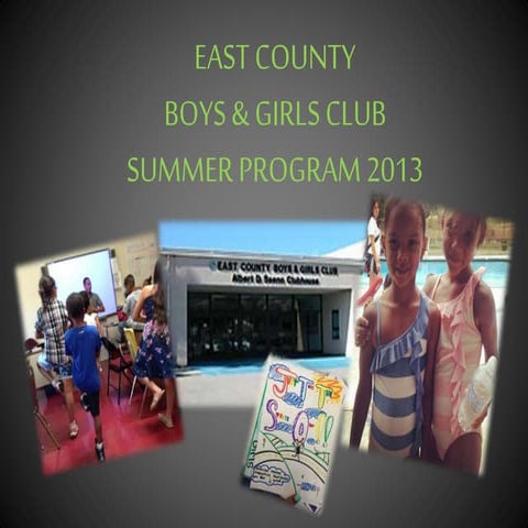 boys and girls club summer program