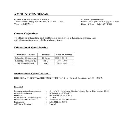 Salim Al Rawahi's CV | DOC