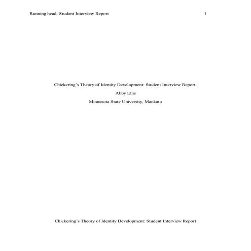 CSP Student Interview Paper