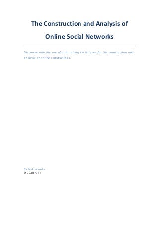 Dissertation Abstracts - Doctoral Programs - Media, Culture, and