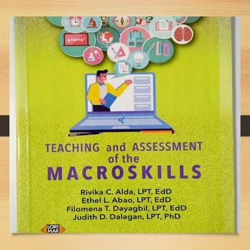 teacheing and assessment of the macro skils