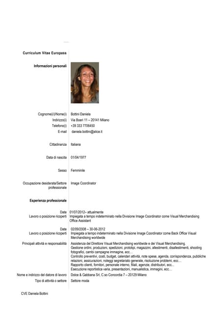 CVE Bottini Daniela_italia