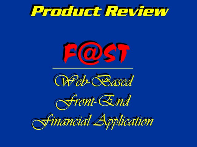 Fast-BDS-Product Review