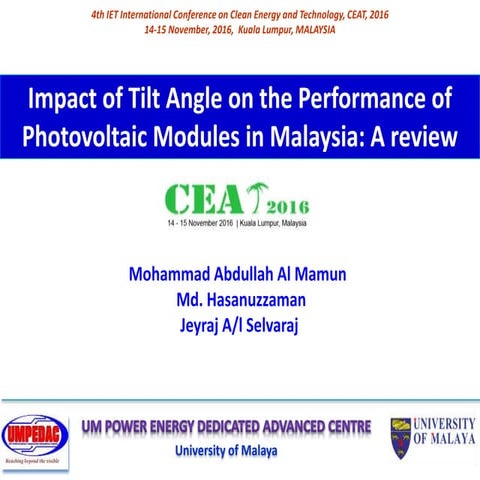 15 11 2016 Conference paper Presentation of CEAT-2016