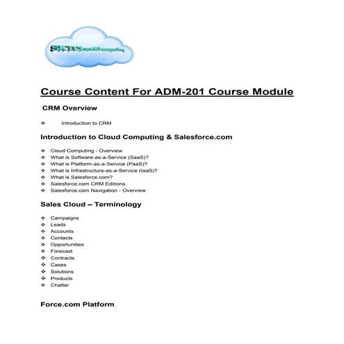 Salesforce complete overview | PPT