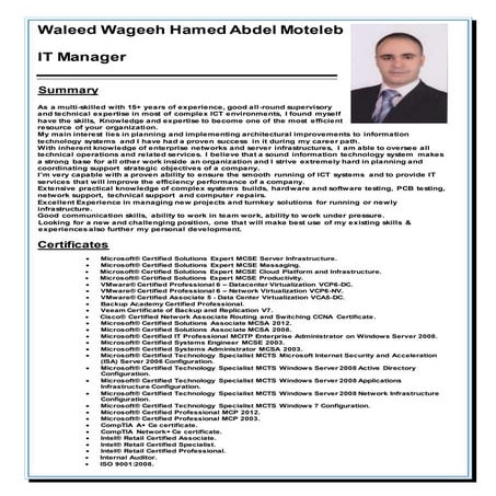 Waleed Wageeh Hamed Abdel Moteleb-CV