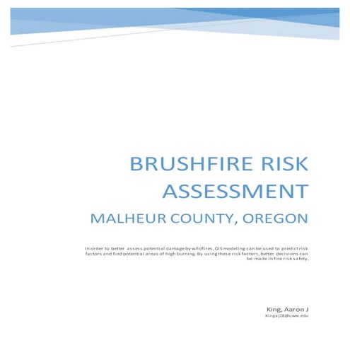 Firewise Community Assessment with JMAPS | PPT