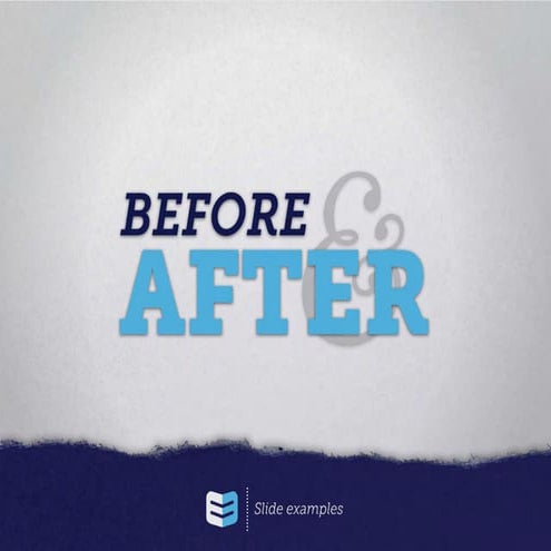 Before & After: Too much text!