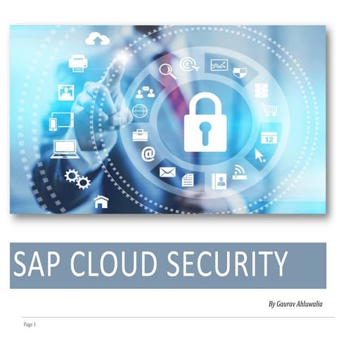 SAP HANA Cloud Security | PPT