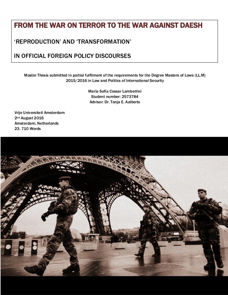Master security thesis