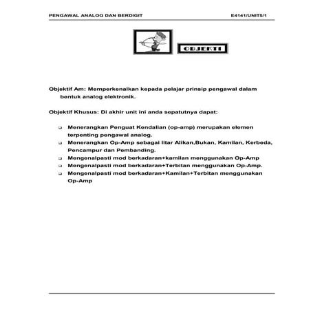 E4141 sistem kawalan 1 unit5