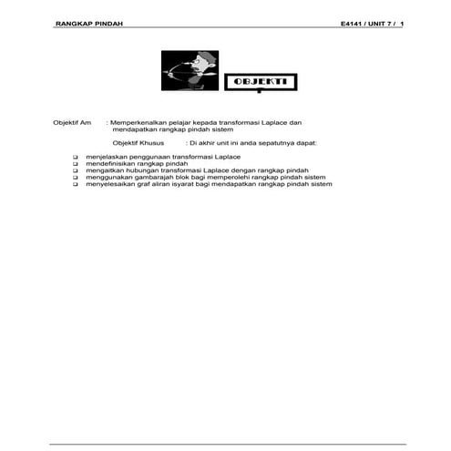 E4141 sistem kawalan 1 unit7
