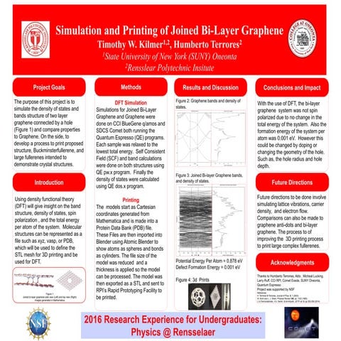 Physics NSF_REU Tim Kilmer Poster 2016
