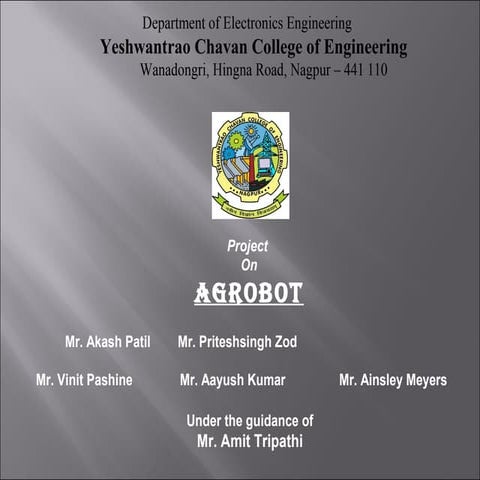 Agrorobot final seminar 26-03-2012