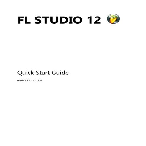 FLStudio12QuickStartGuide