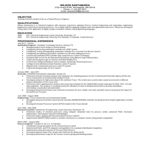 Resume-WILSON EDUARDO SANTAMARIA_012416