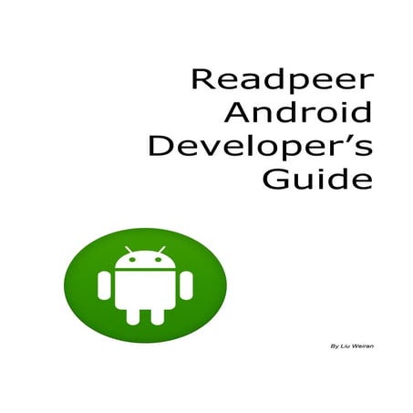 Developer's guide for Readpeer Android