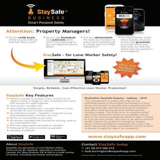 StaySafe for Property Managers