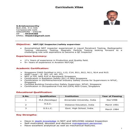 Curriculum Vitae Original Updated oct 2014 | DOCX