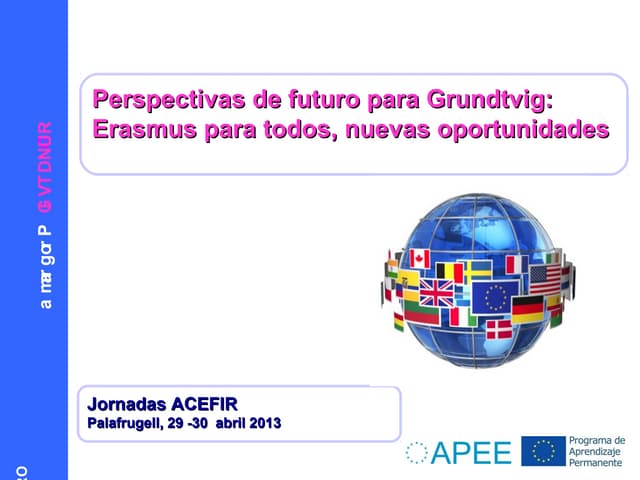 Ponència Blanca Admetlla III Jornades Europees 2013