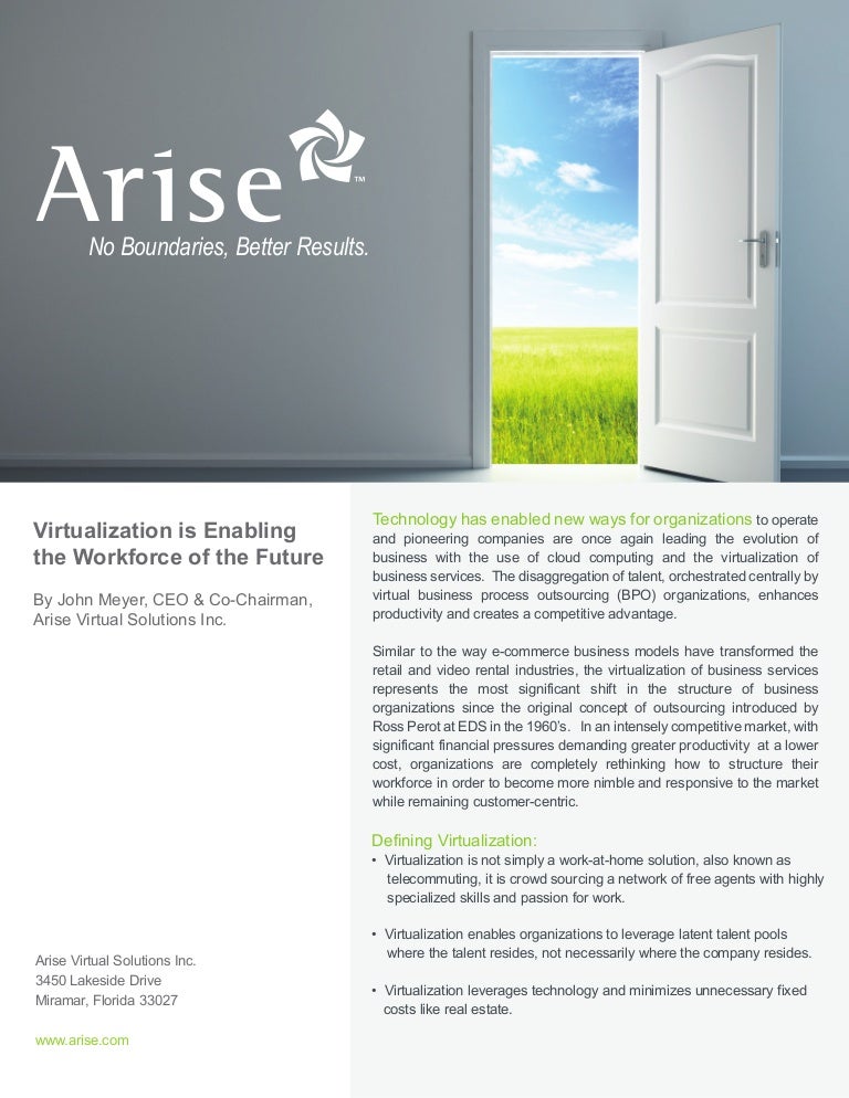Arise Virtual Solutions_Think Outside the Office