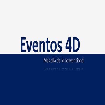 Eventos 4D 2011